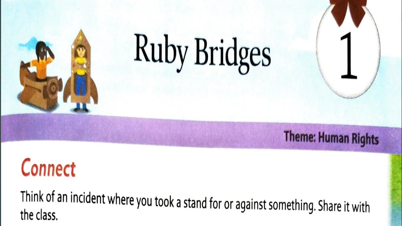 Ruby Bridges explanation in Hindi l New images next class 6
