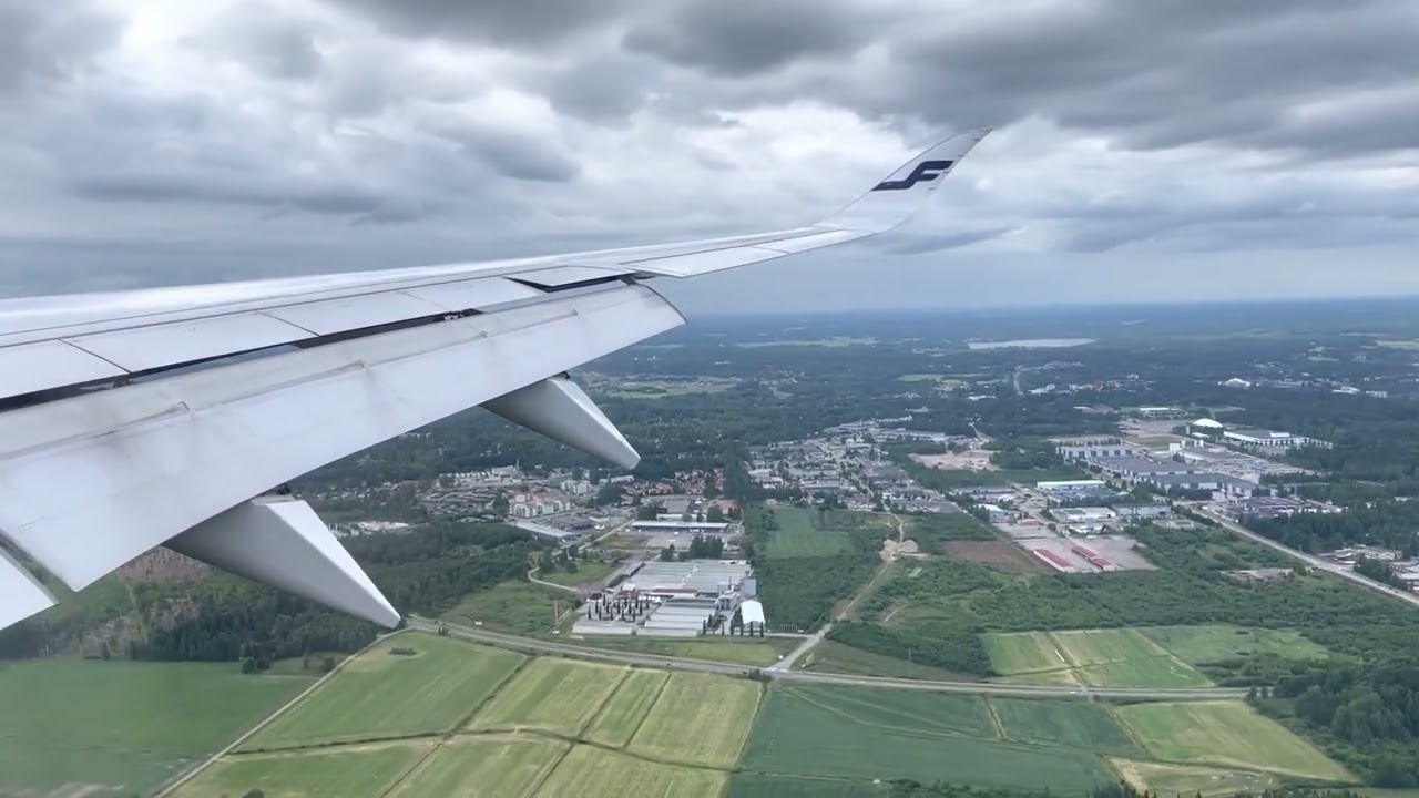 13-07-2022 - Finnair A350-900 - AY1302 - Landing Helsinki