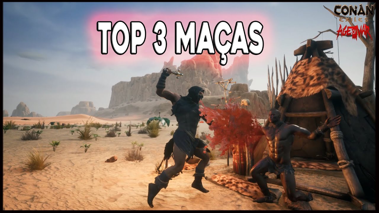 Conan Exiles  - Top 3 Maças do Jogo (Atualmente) Era da Guerra Capitulo 4