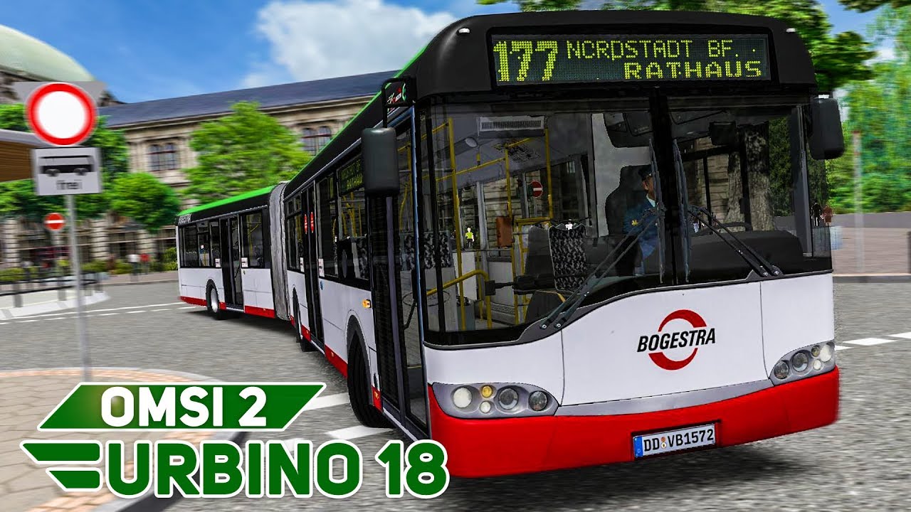 OMSI 2: Im Gelenkbus Solaris URBINO 18 II durch Ruhrau V2 | OMSI 2 URBINO STADTBUSFAMILIE #2
