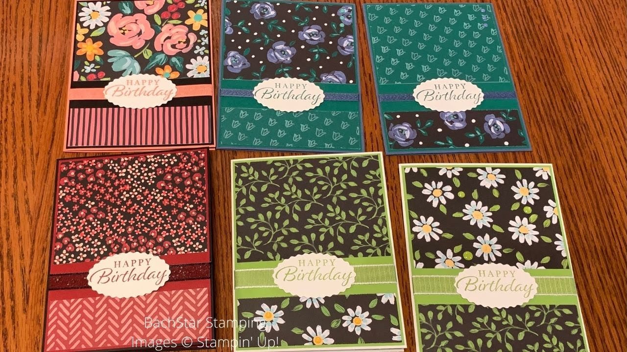 Flower and Field DSP by Stampin' Up!