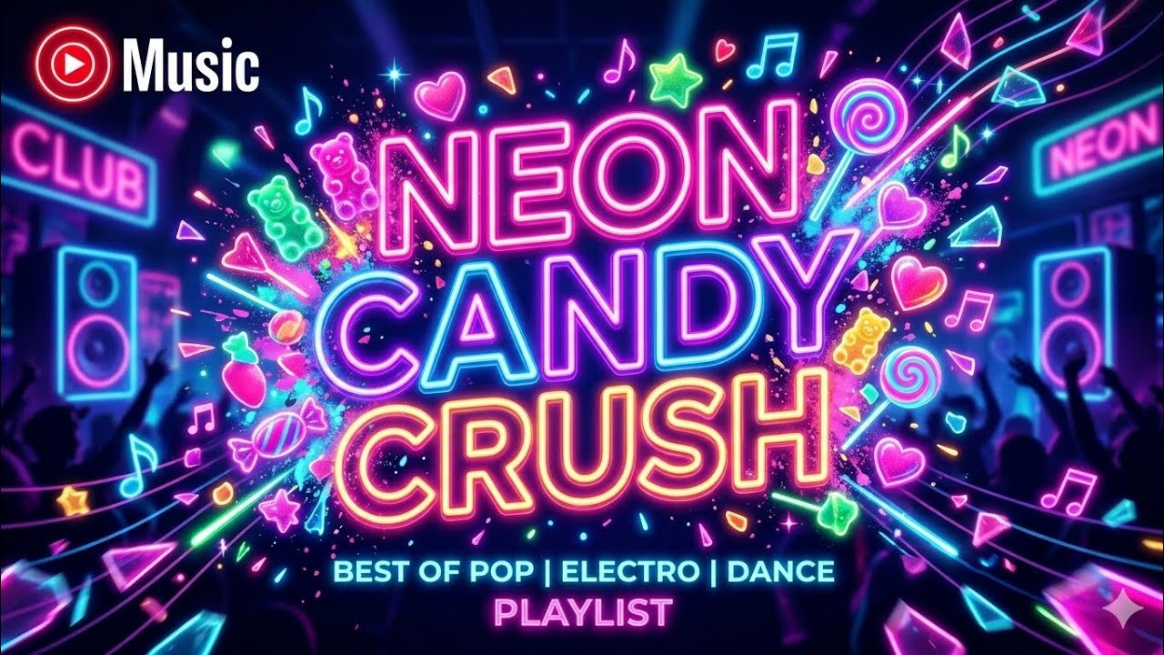 Neon candy crush