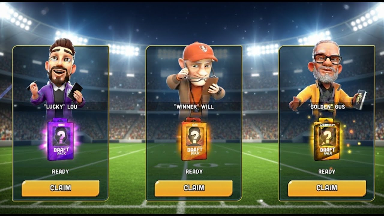 Mini Football  Open 3× Draft Pack 