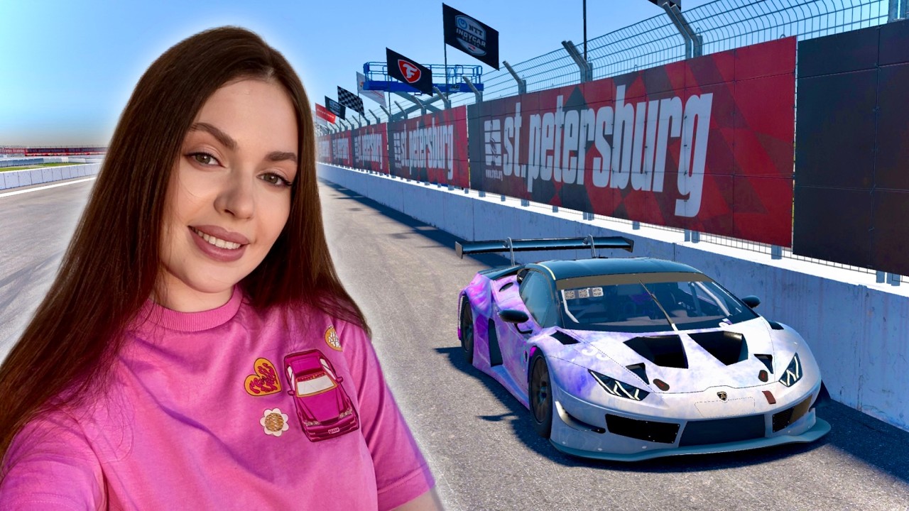 Продолжаю вкатывать St. Petersburg IRacing