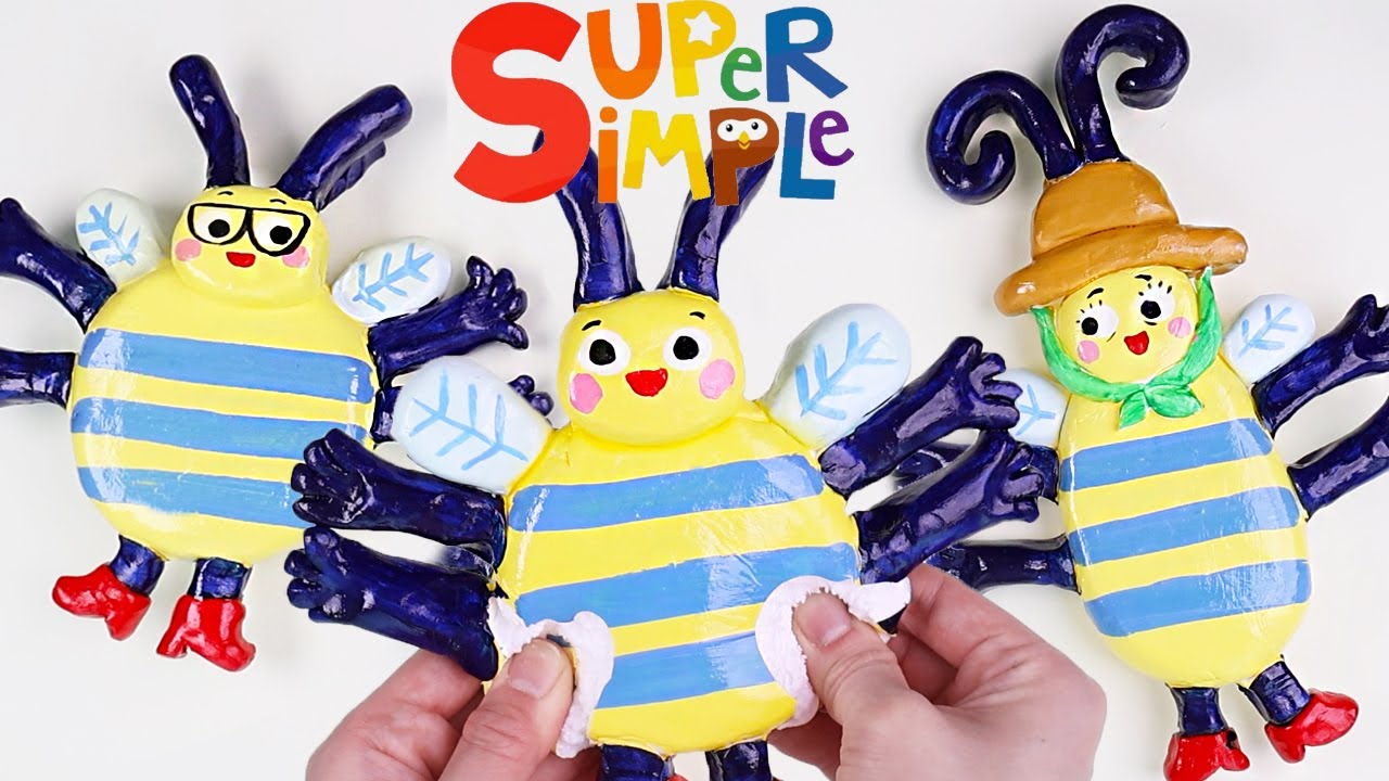 I Love My Family ❤️ | super simple songs clay cracking ASMR 116 #176