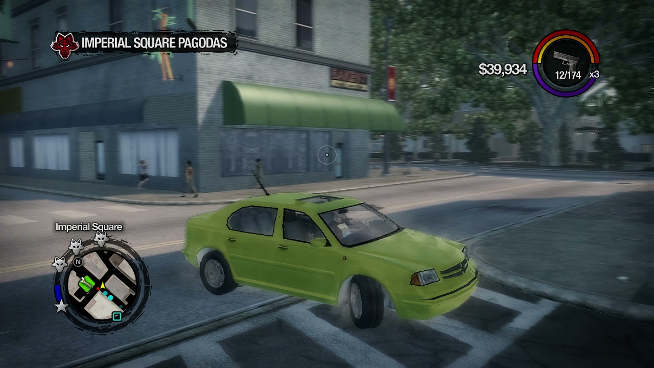 Saints Row 2. Imperial Square Pagodas. The Brotherhood Stronghold. Xbox Series X