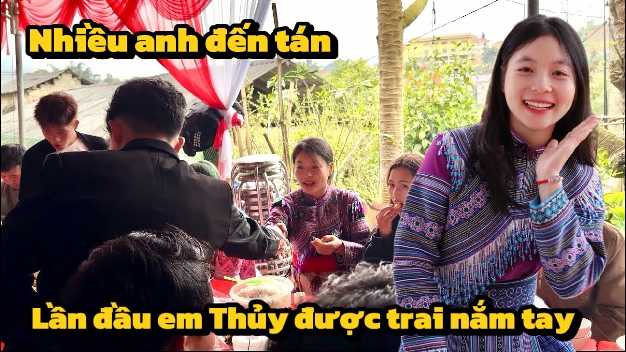LẦN ĐẦU TIÊN EM THUỶ ĐƯỢC NẮM TAY TRAI | Em Thuỷ Lào Cai 