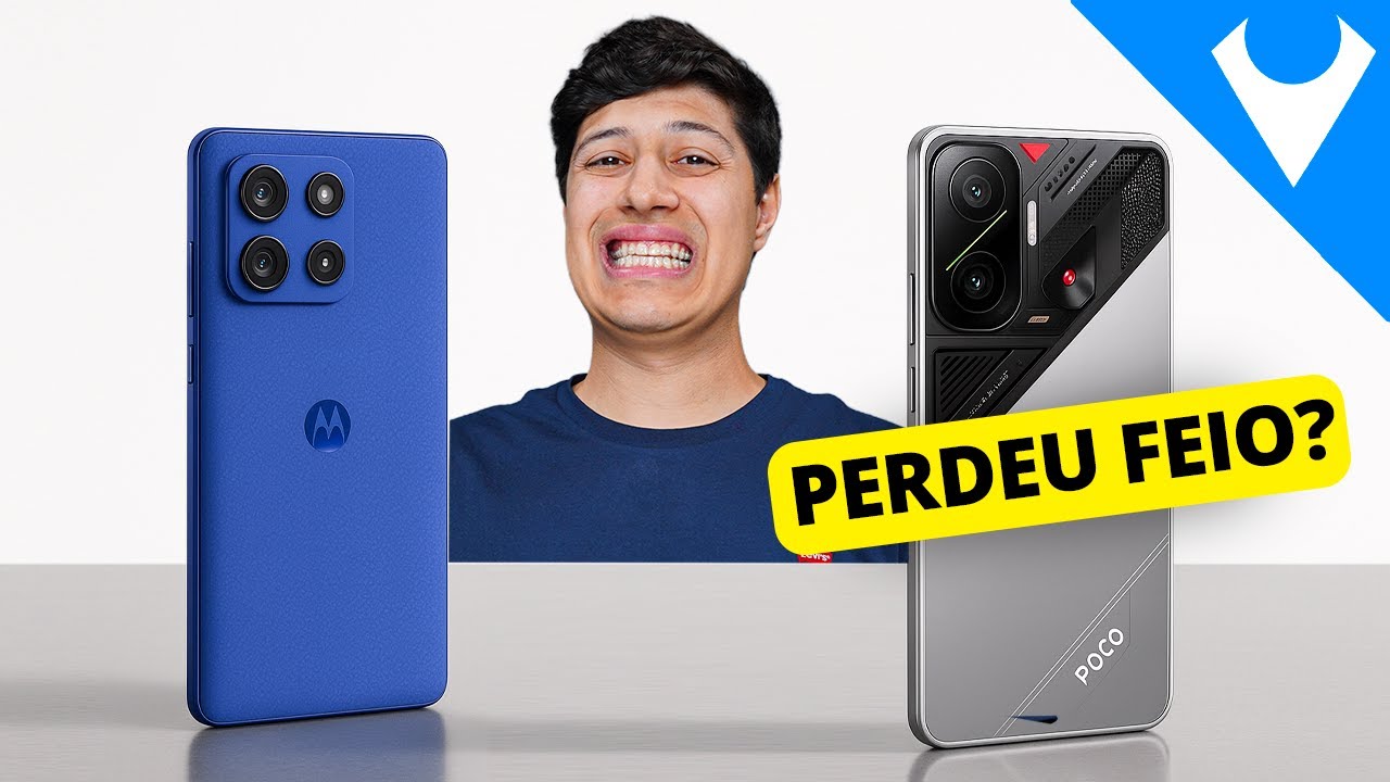 e agora que o preço caiu? POCO F7 vs MOTO EDGE 60 PRO! qual melhor COMPRAR?