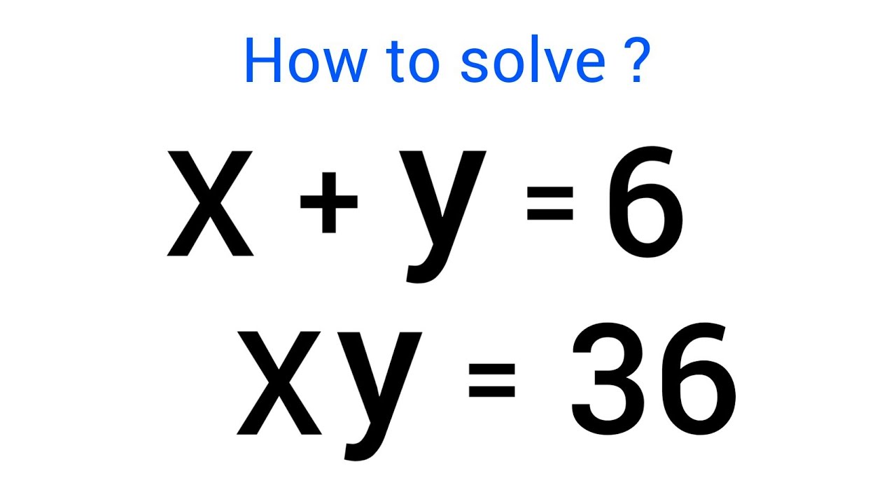 Germany | Can you solve this ? | Math Olympiad X=? & Y=?