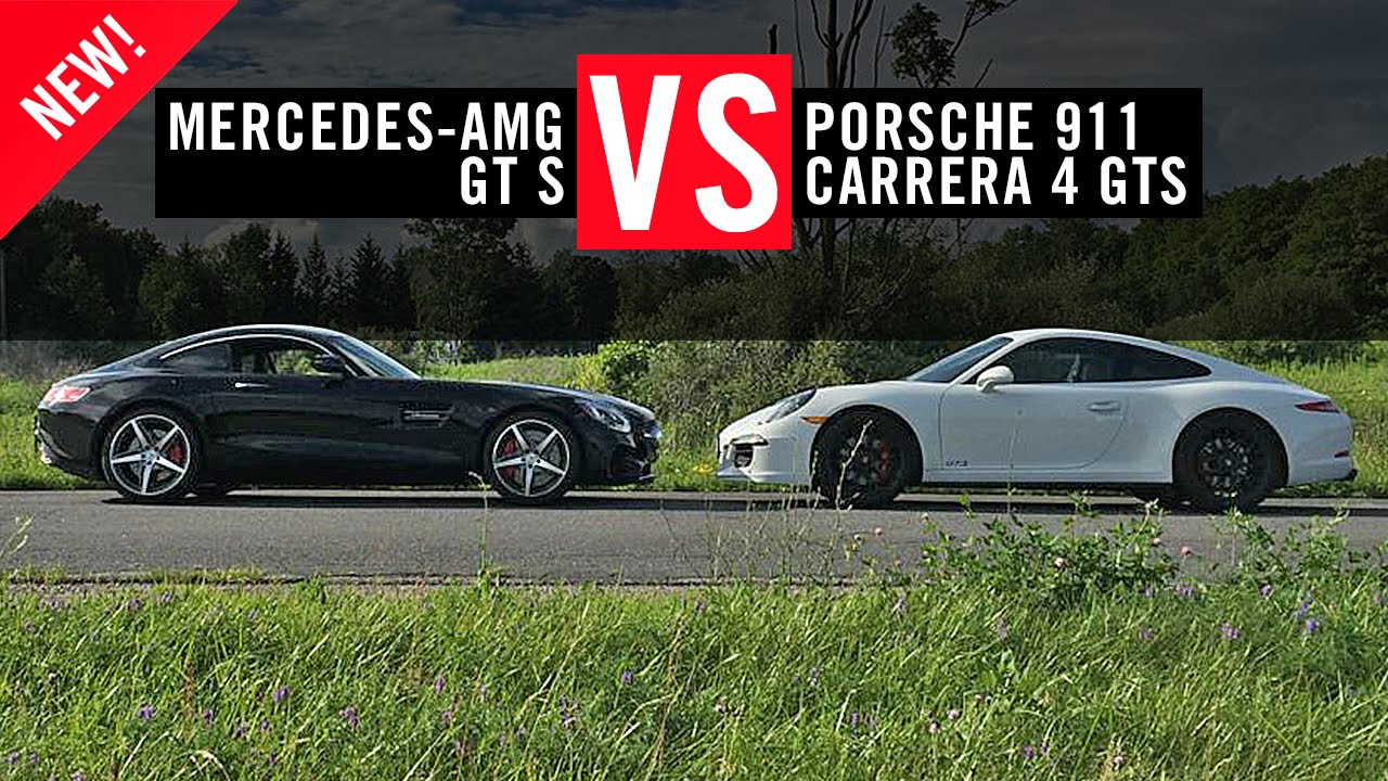 Porsche 911 GTS vs Mercedes GTS Showdown!