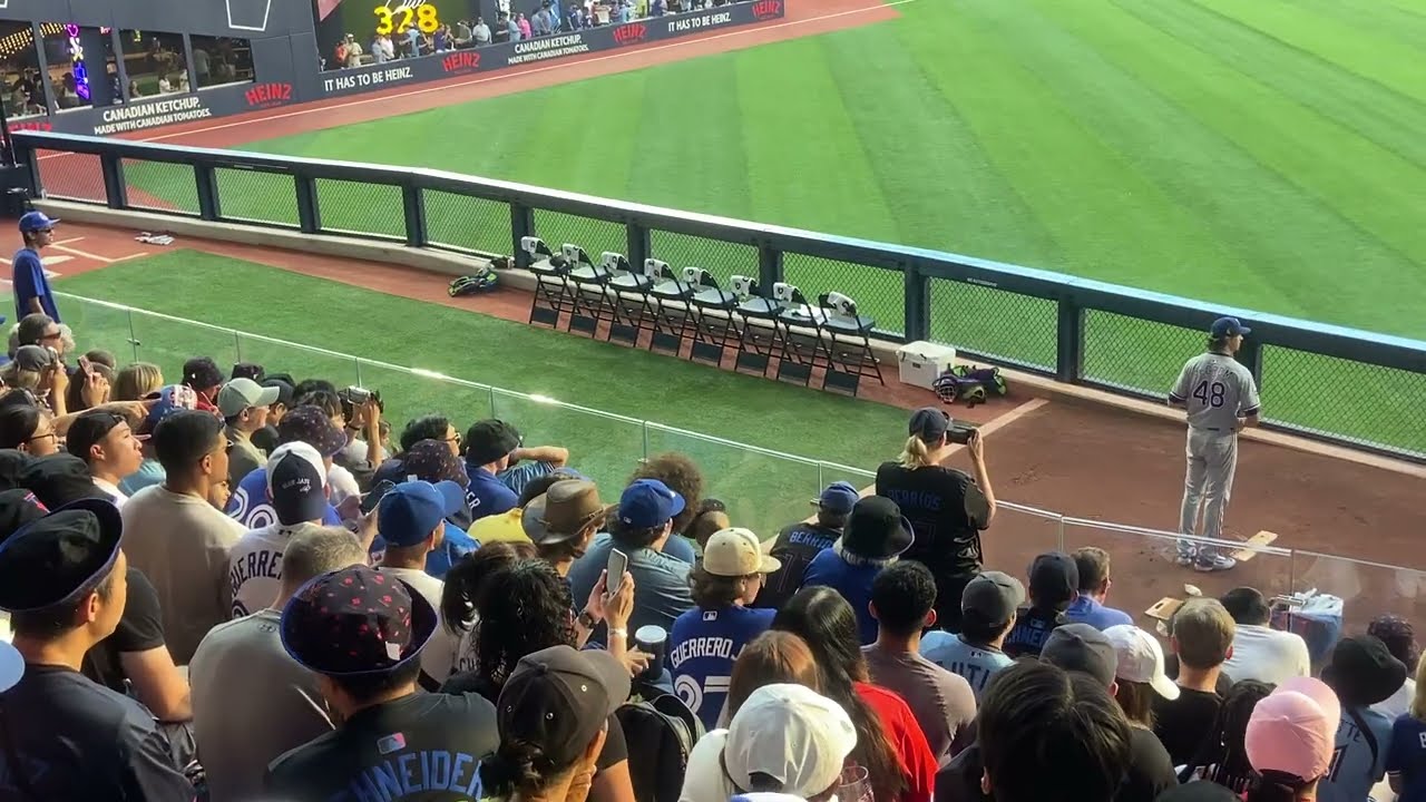 6 minutes of Jacob deGrom’s pregame bullpen | 2025