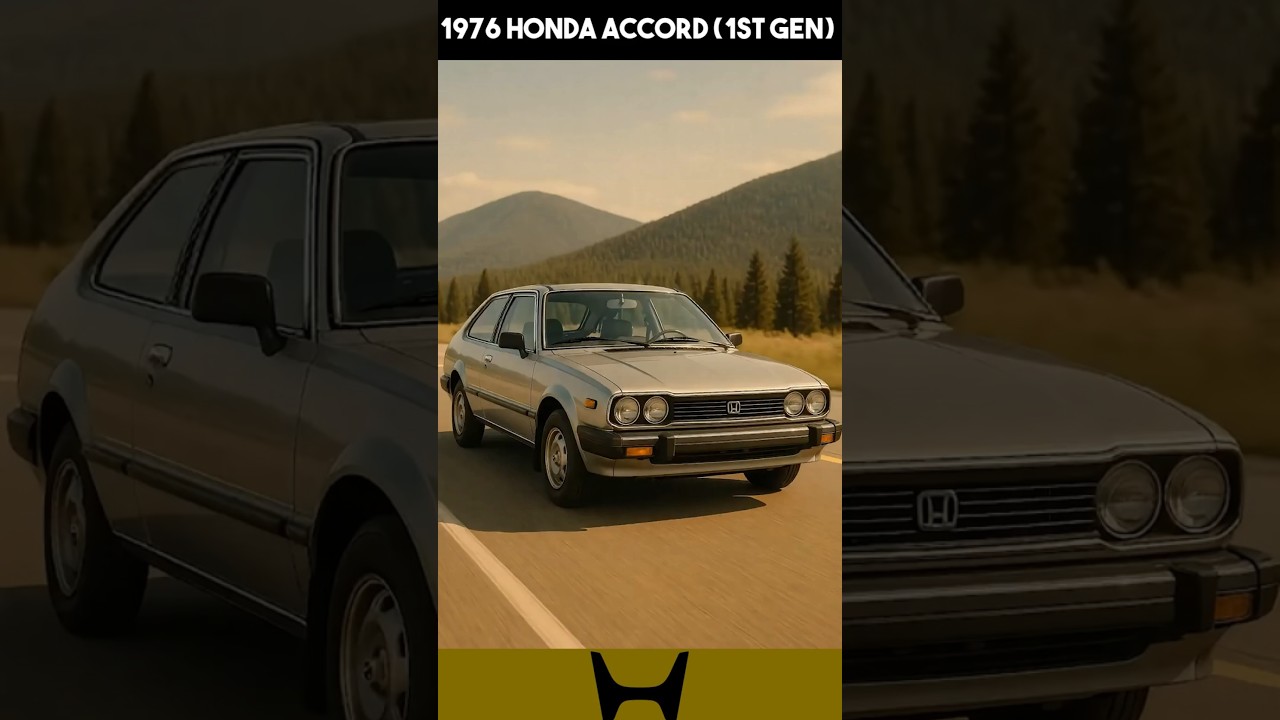 Honda Accord Evolution 1976&ndash;2023 🚗🔥 From Hatchback to Futuristic Sedan