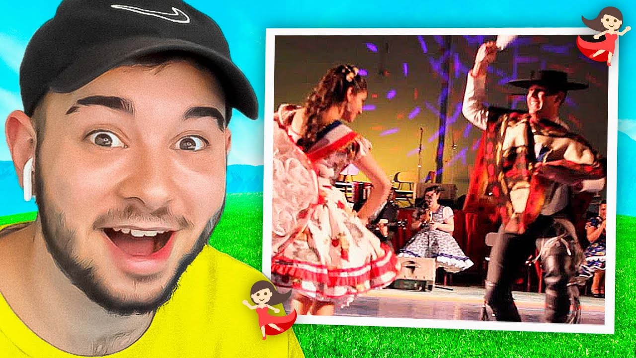 mi reacción a la cueca chilena por primera vez 💃🏻🇨🇱