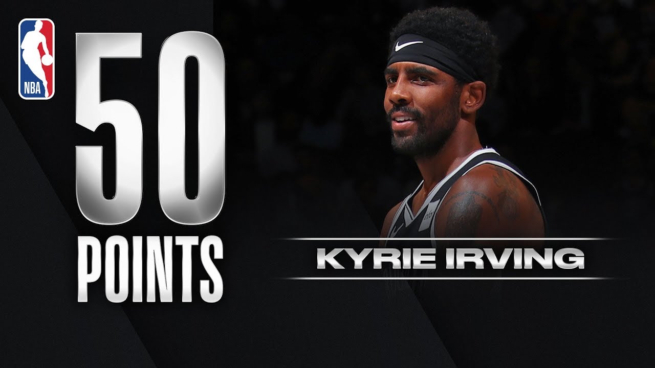Kyrie Dazzles With 50 In Debut!