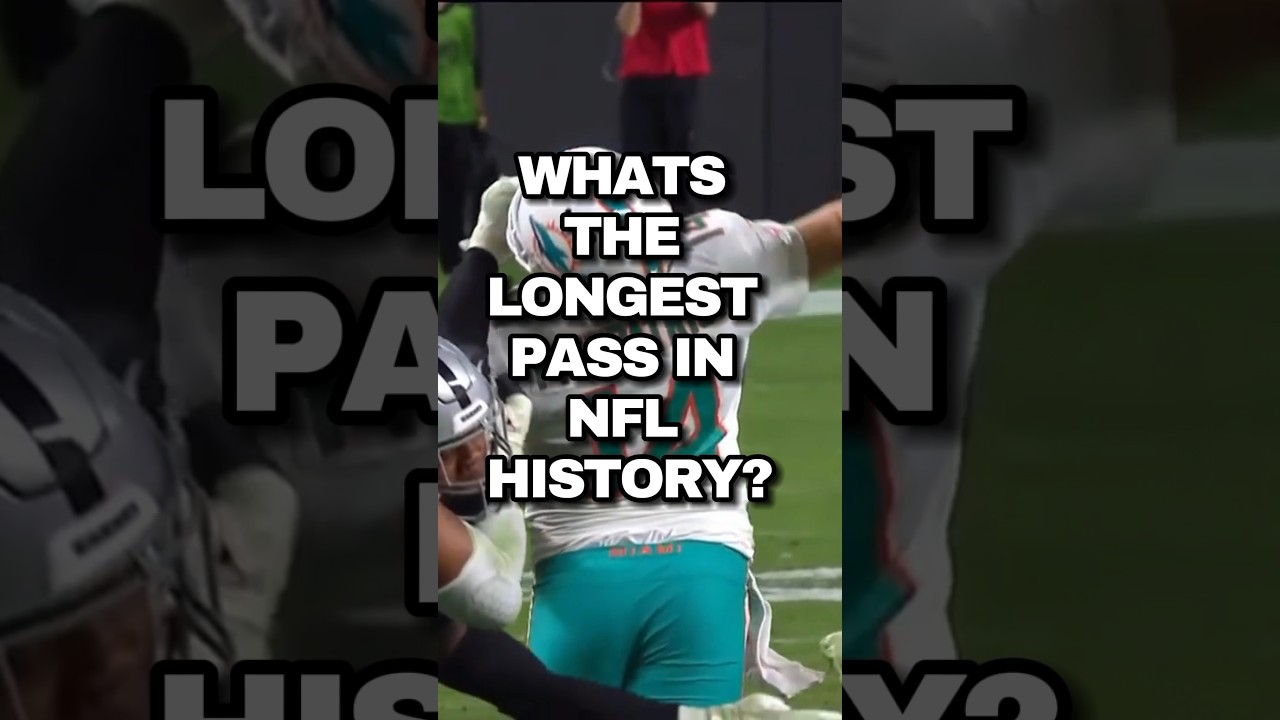 The Longest Pass in #nfl  History