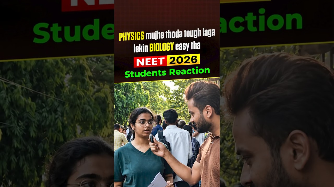 NEET 2026 Paper | NEET Exam Review | NEET Students Reaction after Exam  | NEET Paper Reaction!
