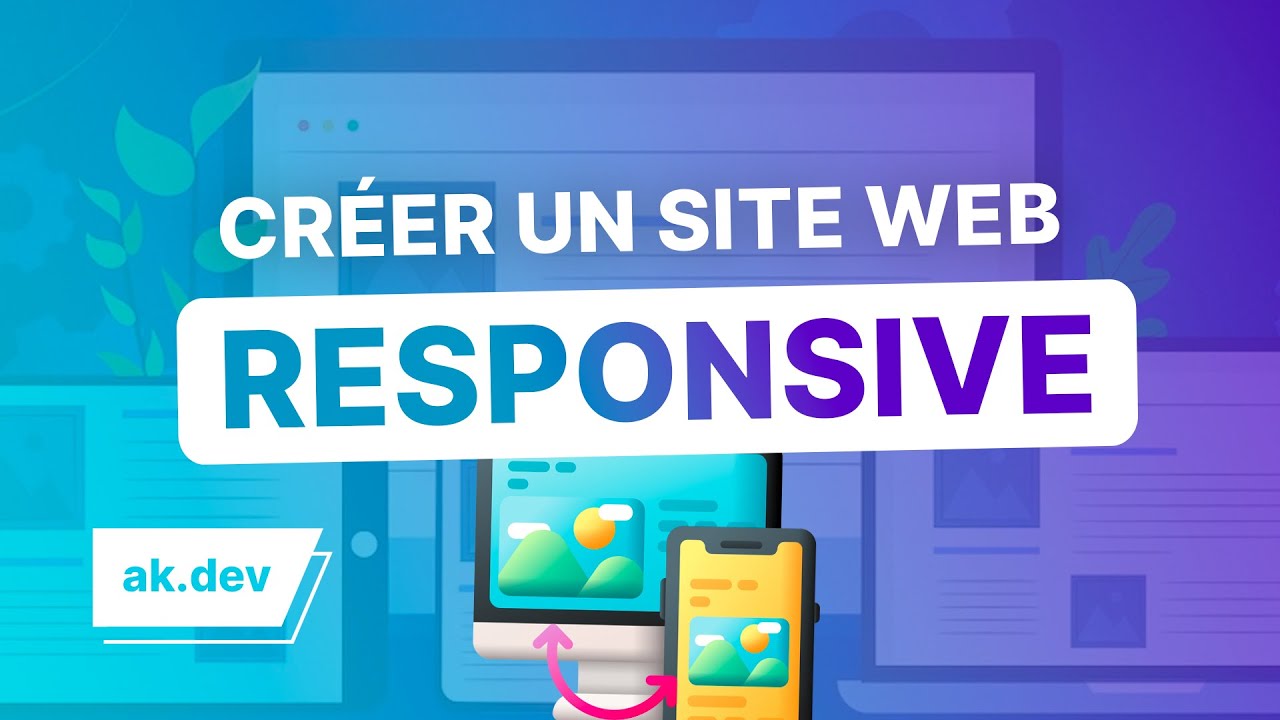 Créer un site web responsive en HTML / CSS