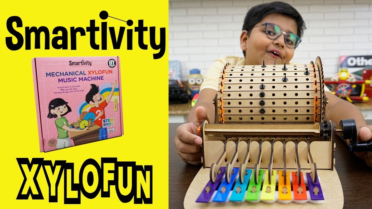 Smartivity Xylofun Amazing Activity for Kids! Mechanical Xylophone!  | Toys Unboxing India | music