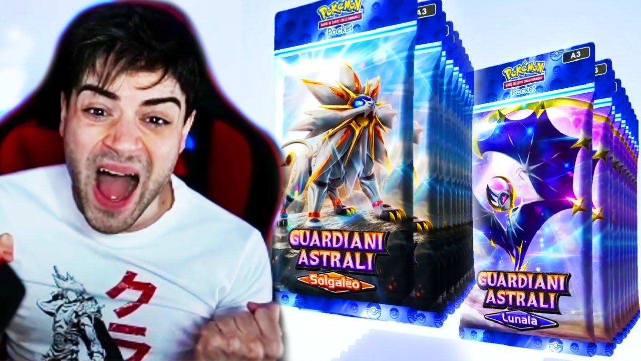 HO APERTO 100 BUSTINE GUARDIANI ASTRALI: SCULO PACK OPENING ASSURDO! 😱 | POKEMON TCG POCKET ITA