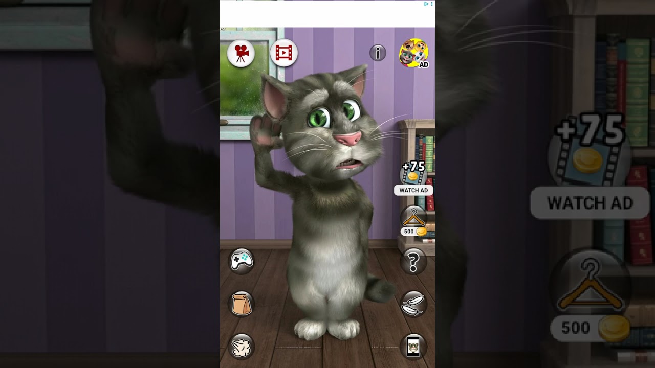Funny talking Tom 2 part 1