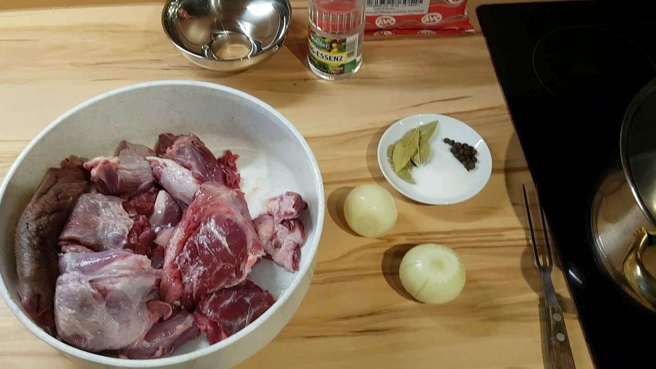 Wildschweinsülze- ganz leicht selbst zu Hause gemacht