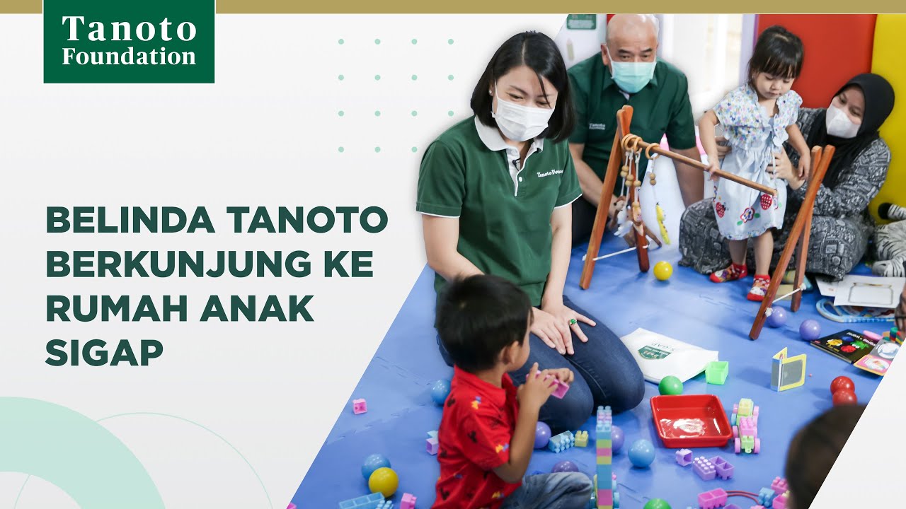 Belinda Tanoto Mengunjungi Rumah Anak SIGAP