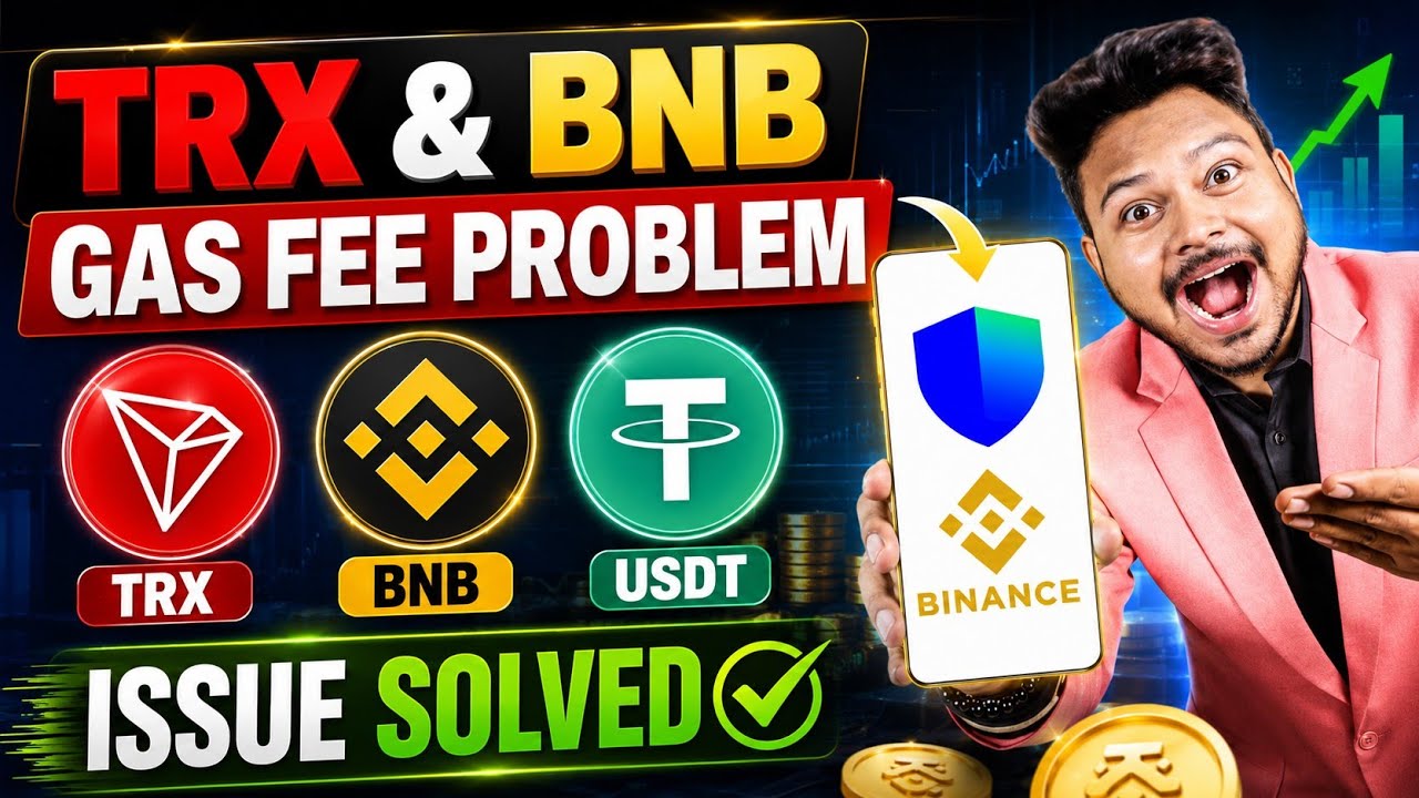 Trust Wallet GAS Fee Solution ⛽✅ | TRX BNB Gas Fee in Trust Wallet & Binance | How To Buy USDT 