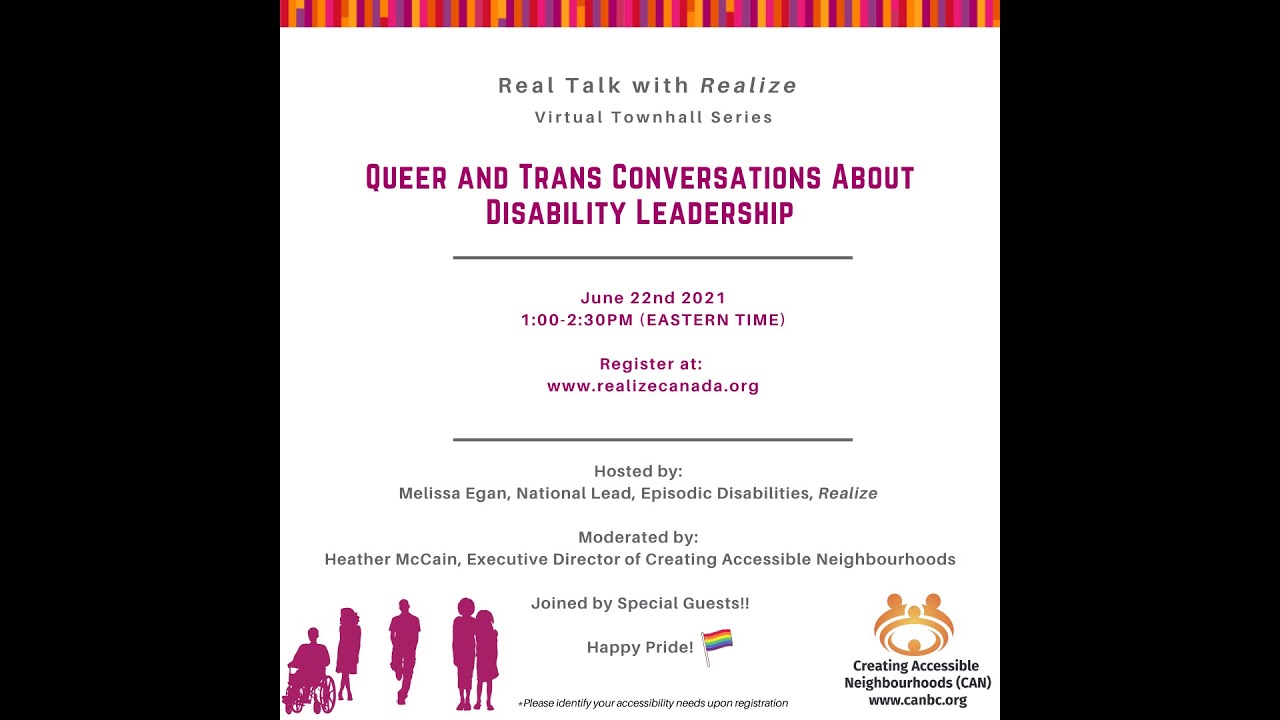 Queer and Trans Conversations about Disability Leadership
