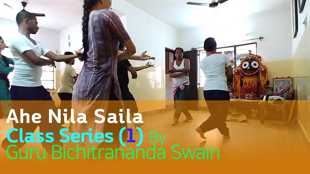 AHE NILA SAILA Odissi Class Series (1) by BICHI SIR at Rudrakshya Foundation