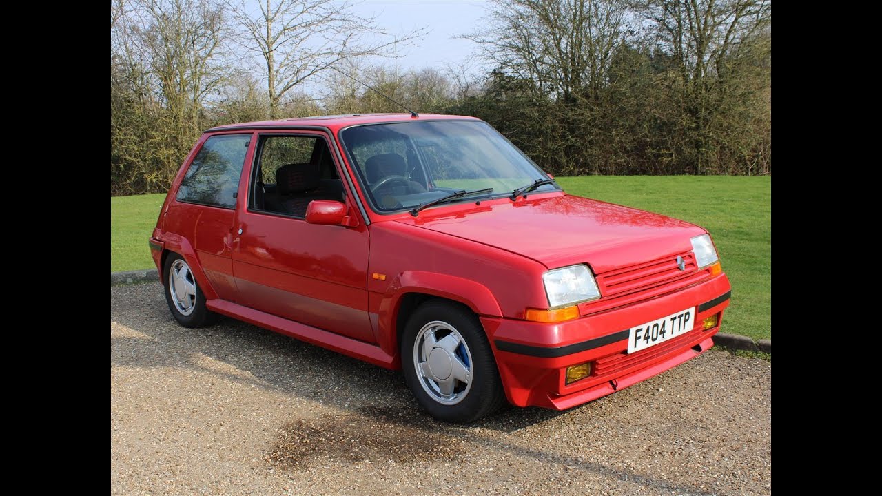 1989 Renault 5 GT Turbo