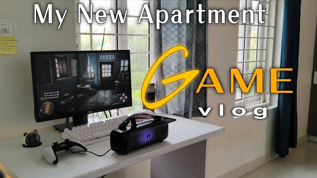 Gaming Vlog  | 🎮 Chill Days at My New Apartment (CS2 + PS5) + RGB keyboard