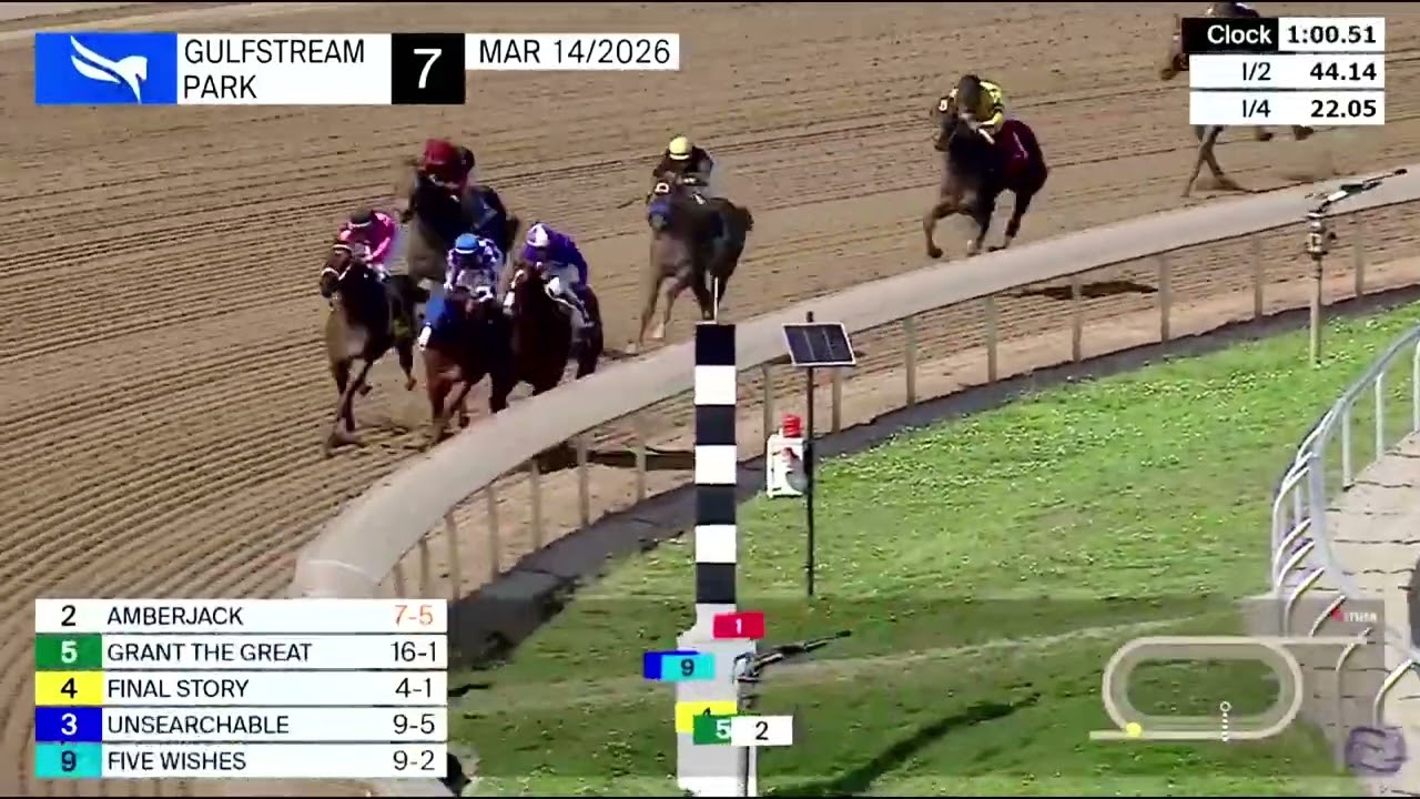 7ma Carrera de Gulfstream Park | Sabado 14 de Marzo de 2026