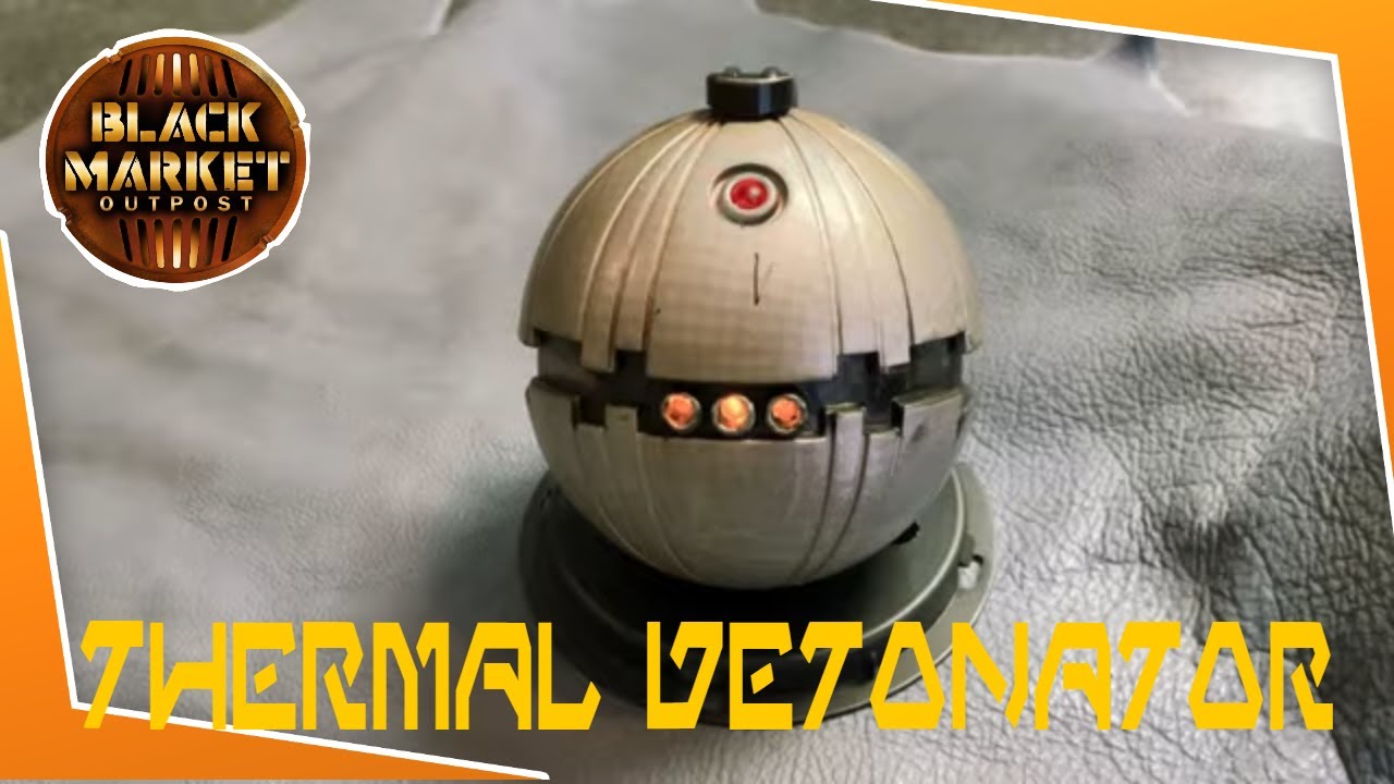 A Star Wars  3D Printed Thermal Detonator