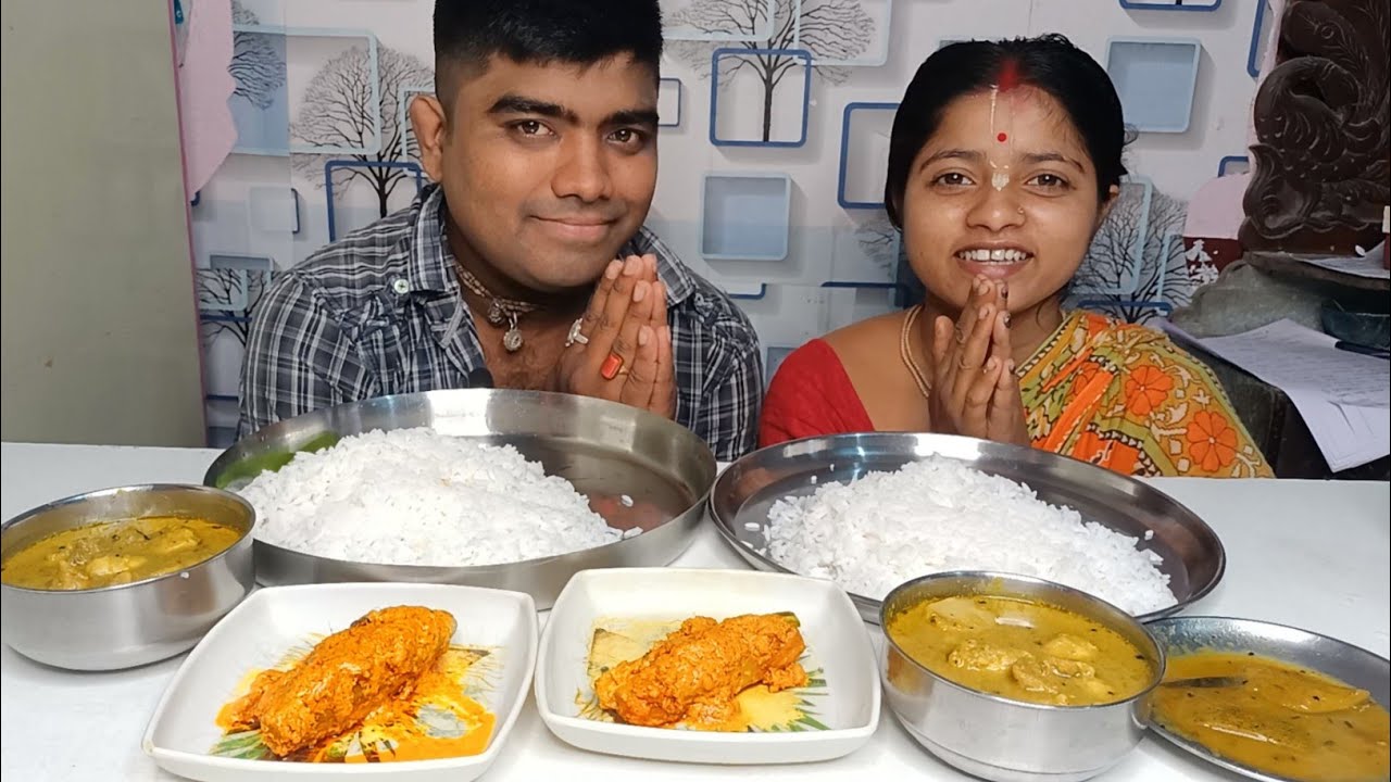 TODAY'S EATING GATI KOCHU CURRY POTOL ER BAHAR INDIAN EATING SHOW MUKBANG EATING SHOW HOME MADE VEG