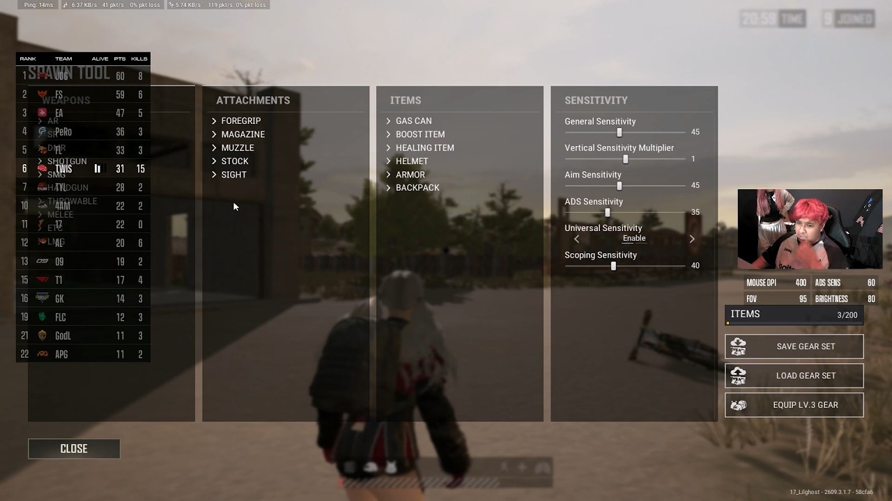 MITH_KISS# PUBG SETTINGS PGS10 2026.10.14