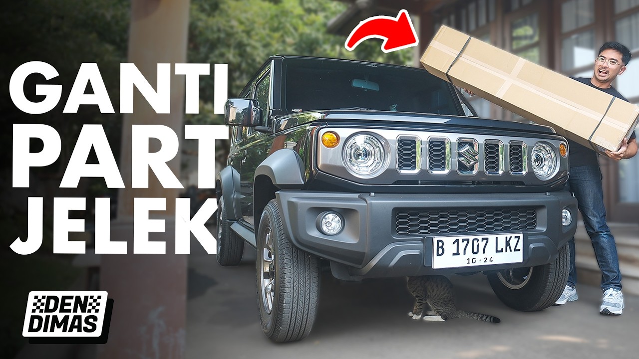MODIF SENDIRI JIMNY BARU DEN DIMAS🔥 Akhirnya Berhasil 🙏🏼