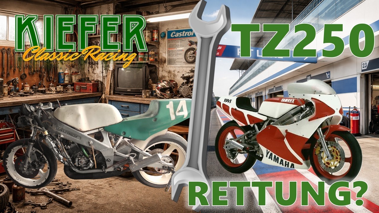 Yamaha TZ250 S 1RK (1986) Restaurierung – Teil 1 | Oldtimer Motorrad V-Log