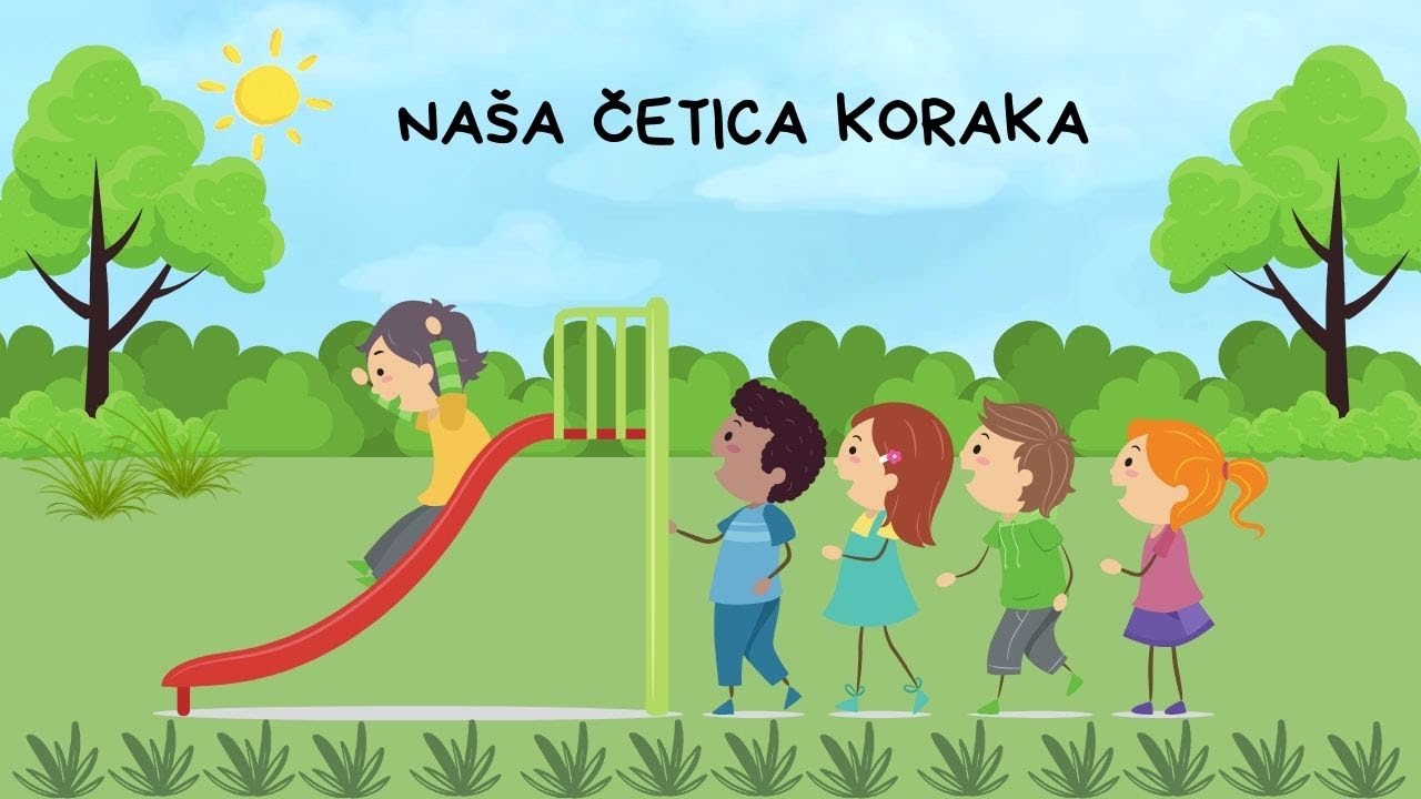 Naša četica koraka - pesmi za otroke