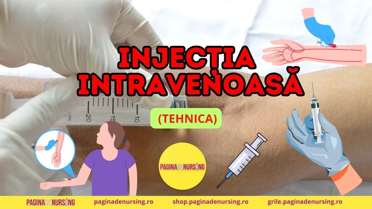 Injecția intravenoasă (Tehnica AMG)