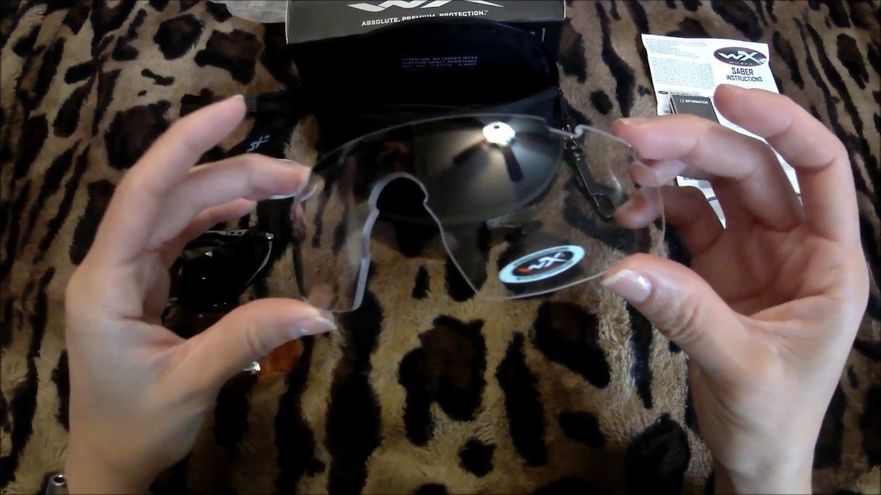 Wiley X Saber Glasses Unboxing