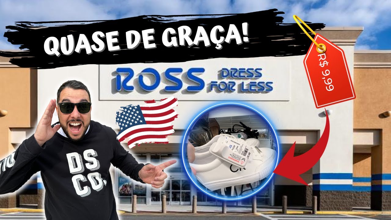 A loja MAIS BARATA dos Estados Unidos? - Ross Dress for Less 🇺🇸