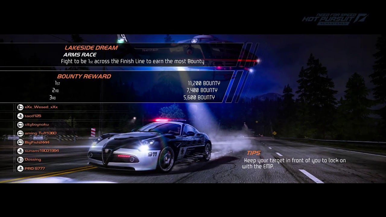 Need For Speed HotPursuit Remastered  live on PlayStation 4 pro