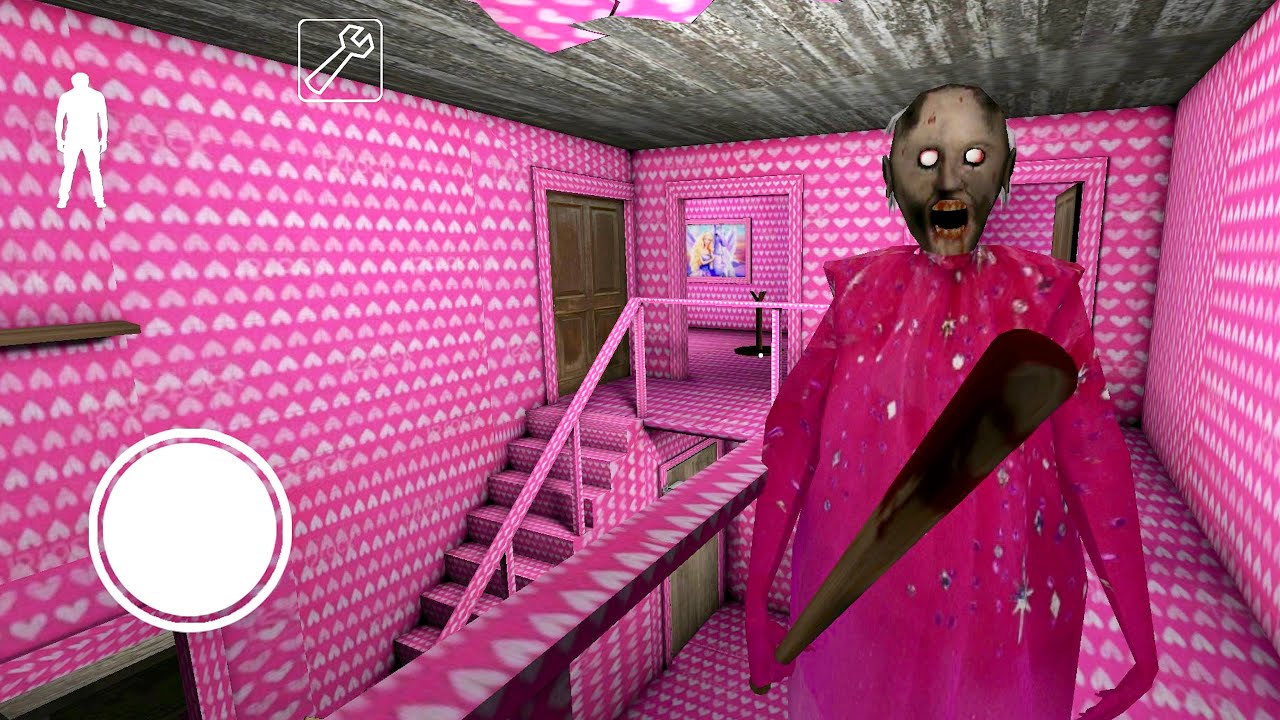 Granny Game Horror Escape Gameplay | Exploring The Granny Barbie Doll House Pretty Good 😍