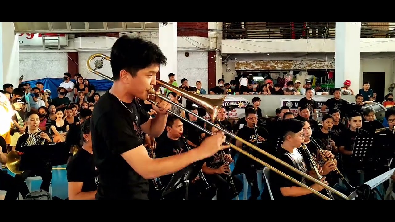 Magdalene band 17 solo trombone | Kalisud | Serenata ng mga Silang cavite town fiesta