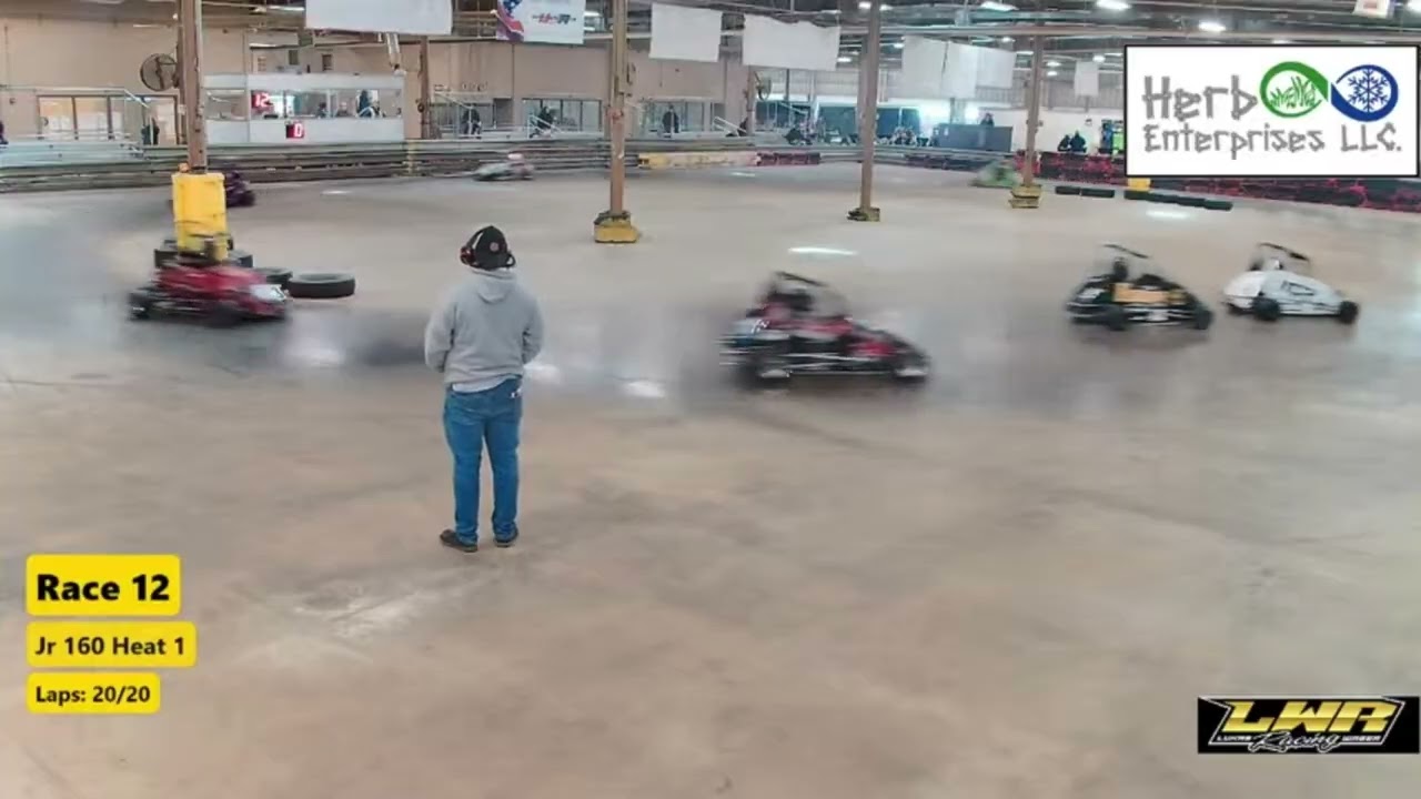 Kyle Farrow Buckeye Indoor - Jr. 160 Heat Race