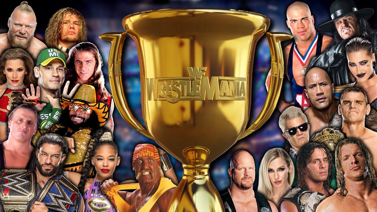 Greatest WWE WrestleMania Matches World Cup Bracket