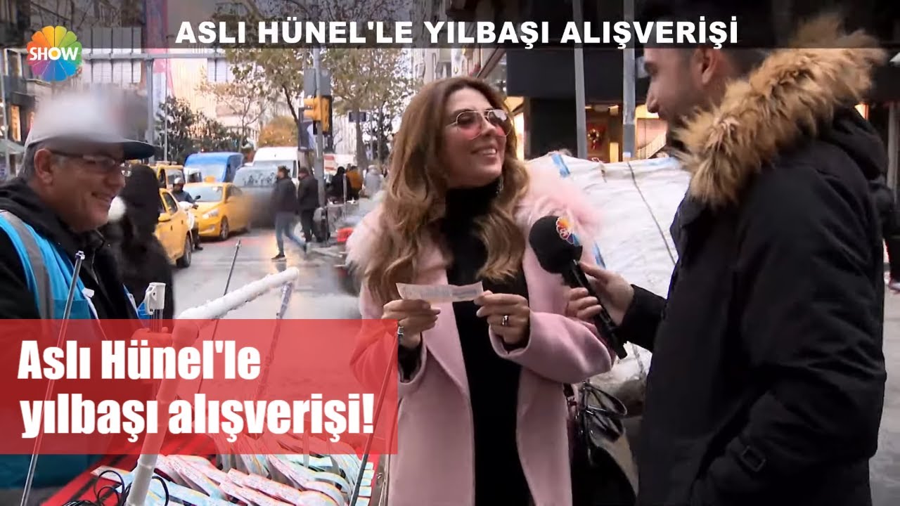 Aslı Hünel'le yılbaşı alışverişi!