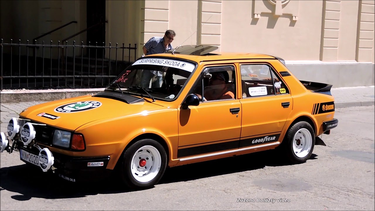 Nové Zámky, SLOVAKIA , 3. zraz automobilov  značky ŠKODA 
