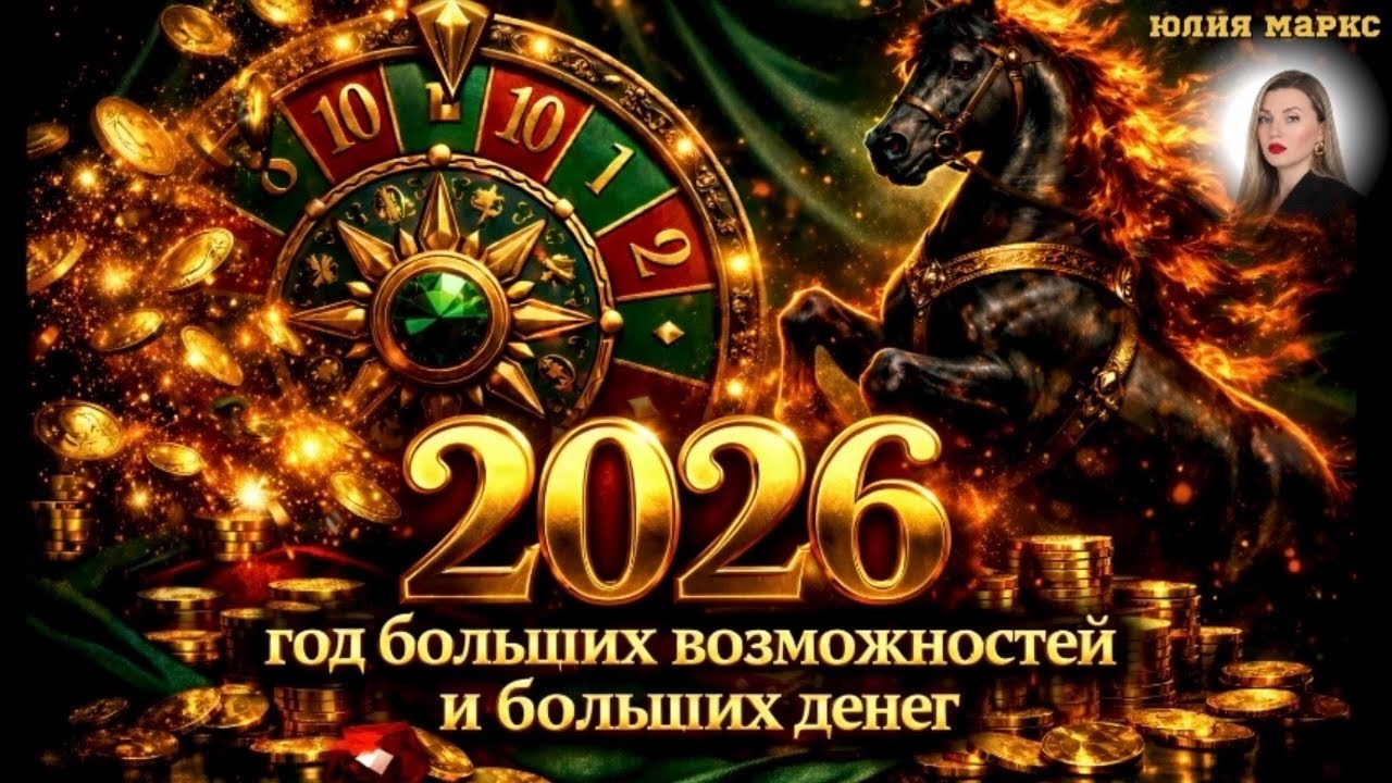 2026 - год больших ДЕНЕГ и больших ВОЗМОЖНОСТЕЙ. Обзор года с т.зр. Астрологии и Нумерологии.