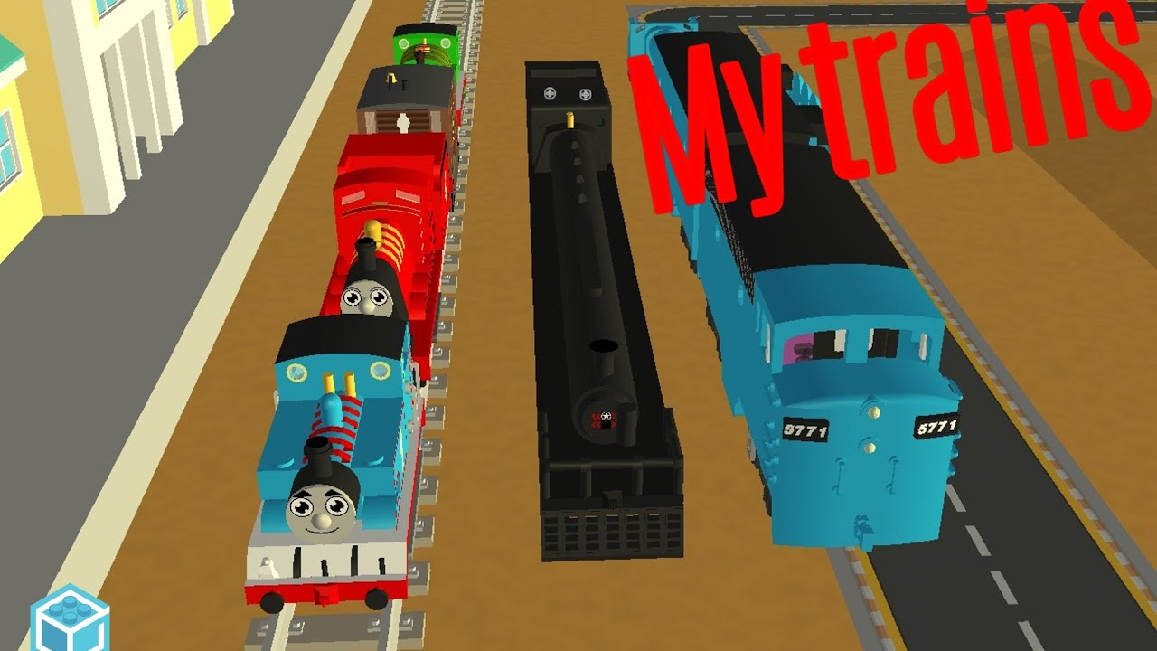 My train collection | Draw Bricks